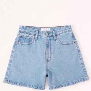 Abercrombie Curve Love High Rise Dad Shorts